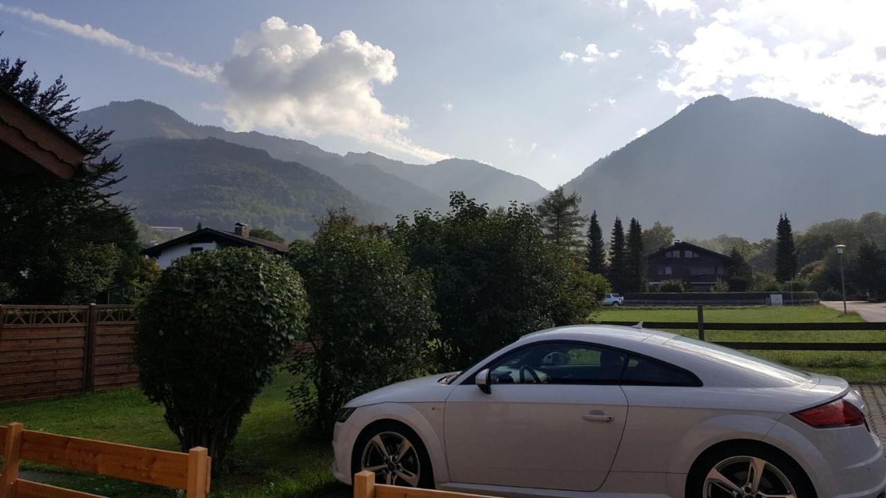 Chiemgauferienwohnungen - Wanderlust Und Alpenrose Unterwossen Bagian luar foto