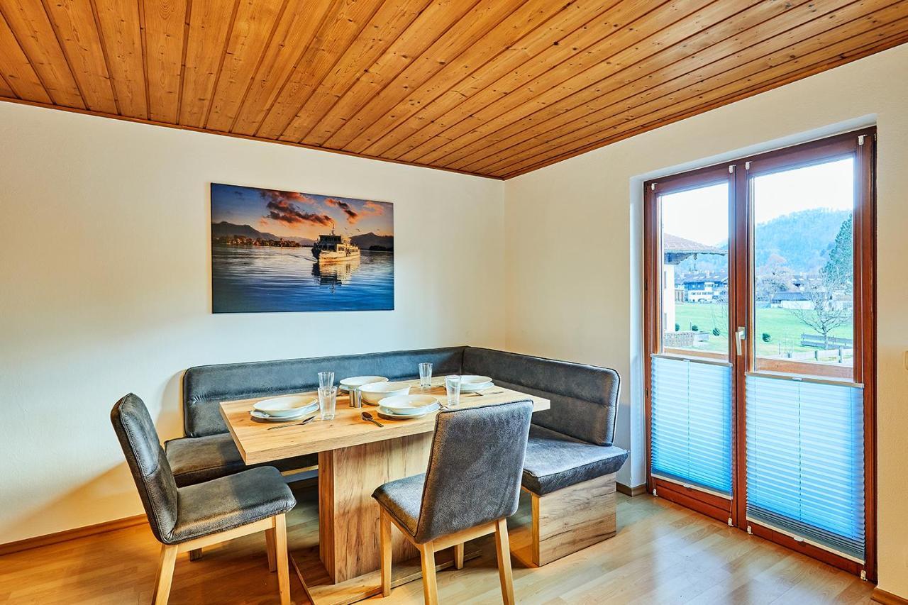 Chiemgauferienwohnungen - Wanderlust Und Alpenrose Unterwossen Bagian luar foto