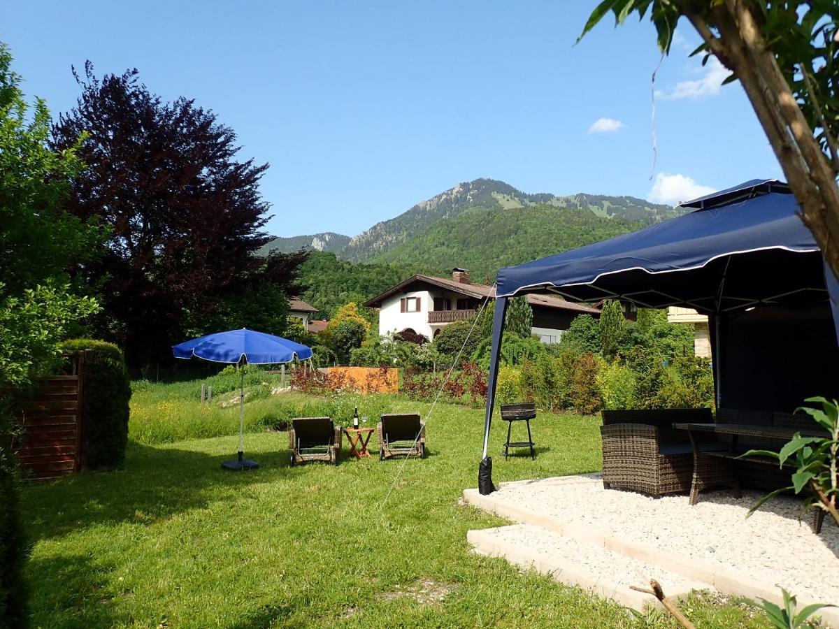 Chiemgauferienwohnungen - Wanderlust Und Alpenrose Unterwossen Bagian luar foto