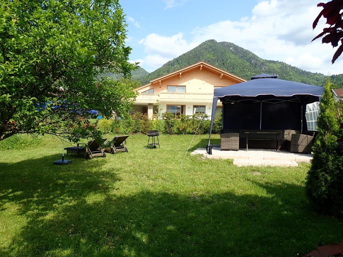 Chiemgauferienwohnungen - Wanderlust Und Alpenrose Unterwossen Bagian luar foto