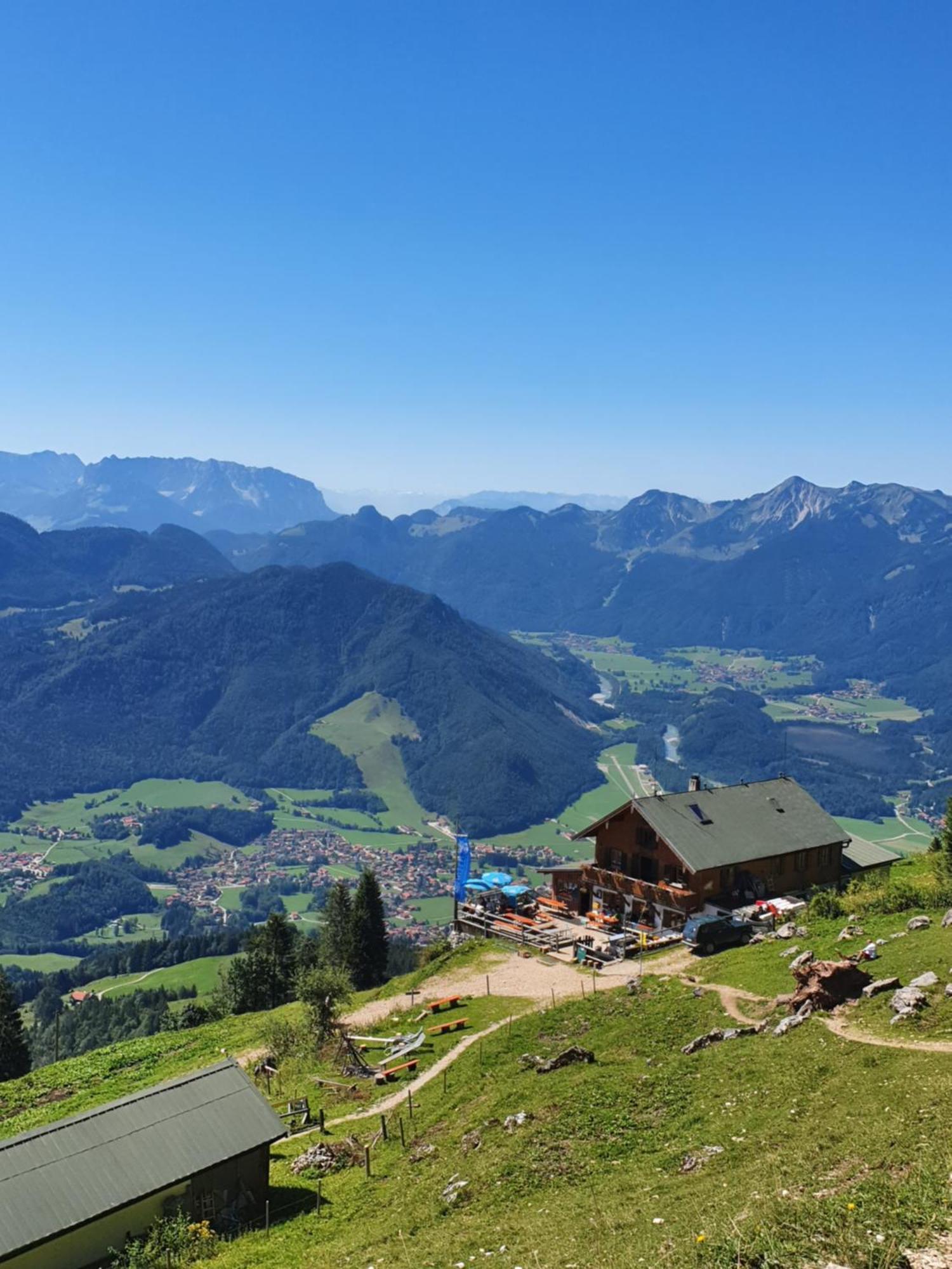Chiemgauferienwohnungen - Wanderlust Und Alpenrose Unterwossen Bagian luar foto